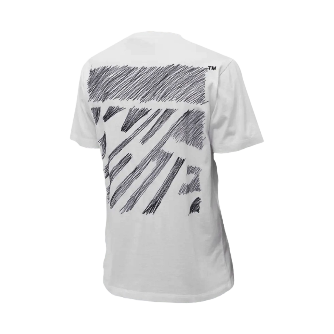 오프화이트 스크리블 다이애그 슬림 숏슬리브 티셔츠 화이트(Off-White Scribble Diag Slim S/S T-Shirt White) - 2