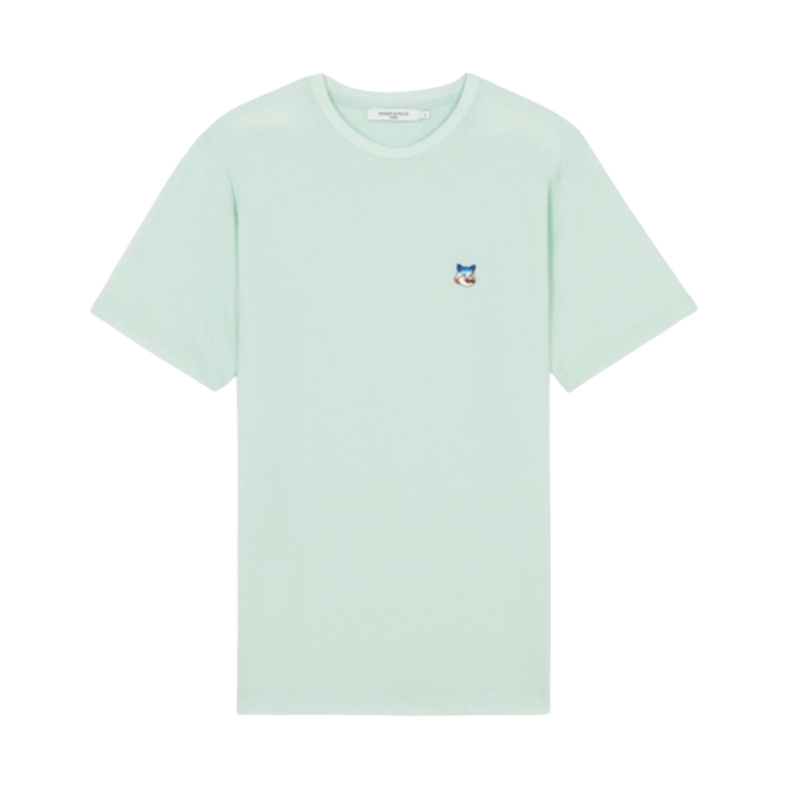 메종 키츠네 그라디언트 폭스 헤드 패치 릴렉스드 티셔츠 미스트 그린(Maison Kitsune Gradient Fox Head Patch Relaxed T-Shirt Mist Green) - 1