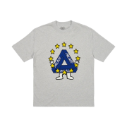 Palace Missing EU T-Shirt Grey Marl - 23SS