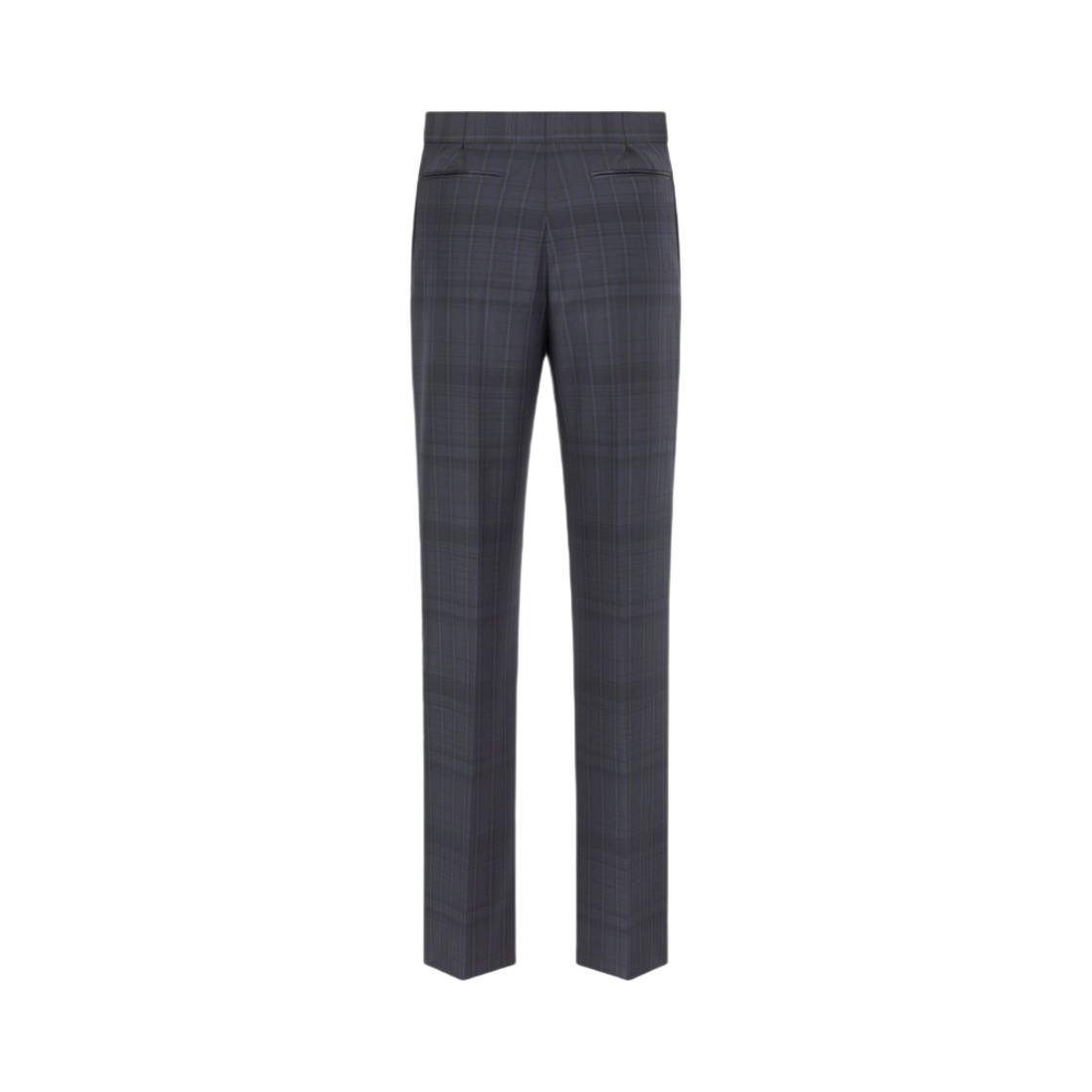 디올 x 데님 티어스 디올 티어스 팬츠 네이비 블루 체커드 울 모헤어(Dior x Denim Tears Dior Tears Pants Navy Blue Checkered Wool and Mohair) - 2