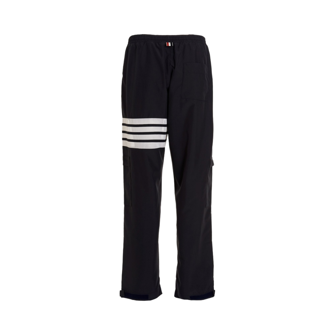 MJQ163A-F0197-415 Thom Browne Military Ripstop Mesh 4-Bar Packable Trouser Navy - #2