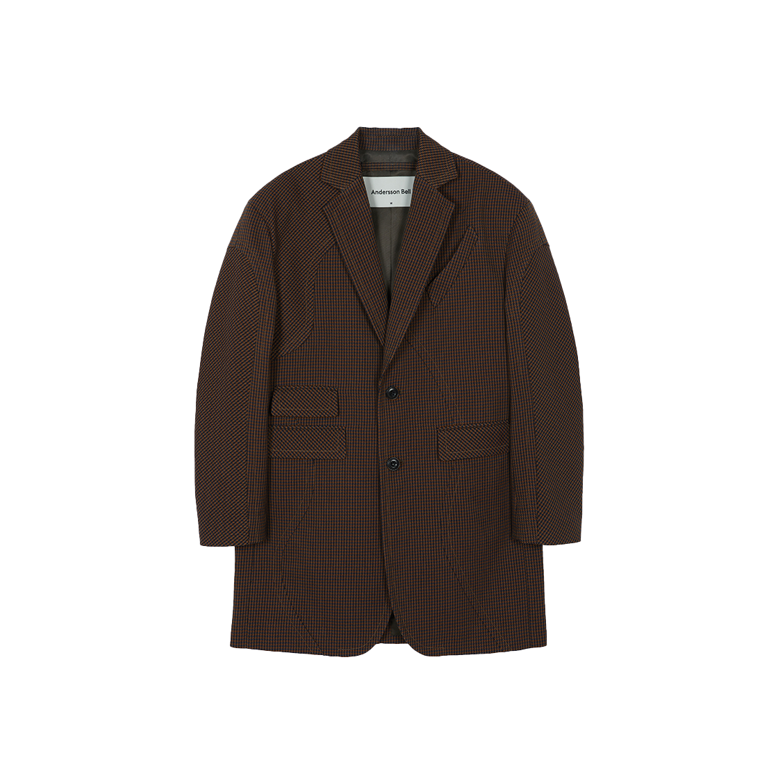 ADSB 앤더슨벨 에덴 패널 자이언트 자켓 브라운 | ADSB