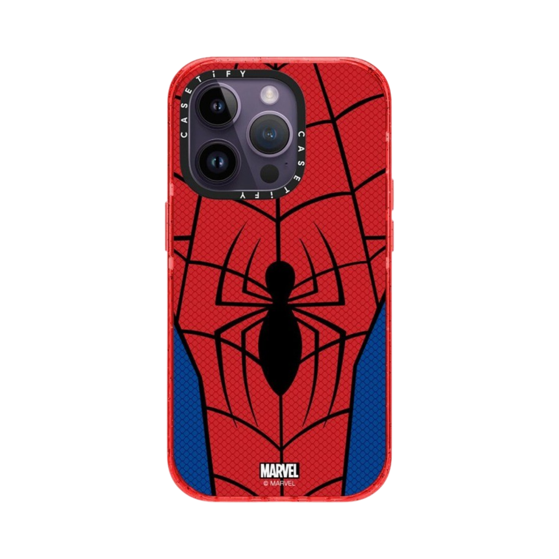 케이스티파이 x 마블 아이폰 스파이더맨 수트 맥세이프 임팩트 케이스 반투명 워터멜론(Casetify x Marvel iPhone Spider-Man Suit Magsafe Impact Case Sheer Watermelon) - 2