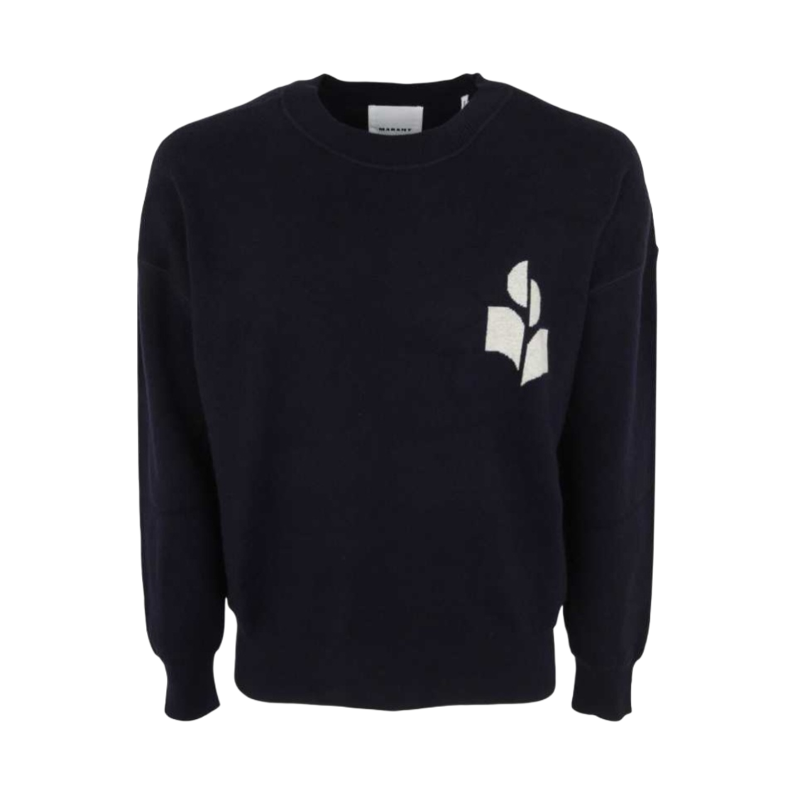 이자벨 마랑 에반스 로고 스웨터 미드나잇 - 23FW(Isabel Marant Evans Logo Sweater Midnight - 23FW) - 1