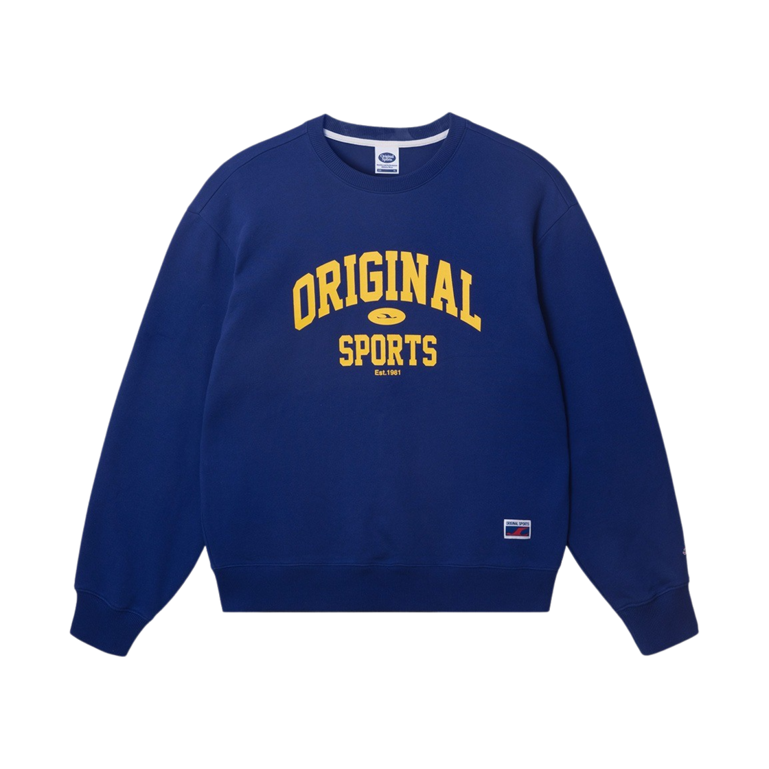 프로-스펙스 빅 로고 크루넥 블루