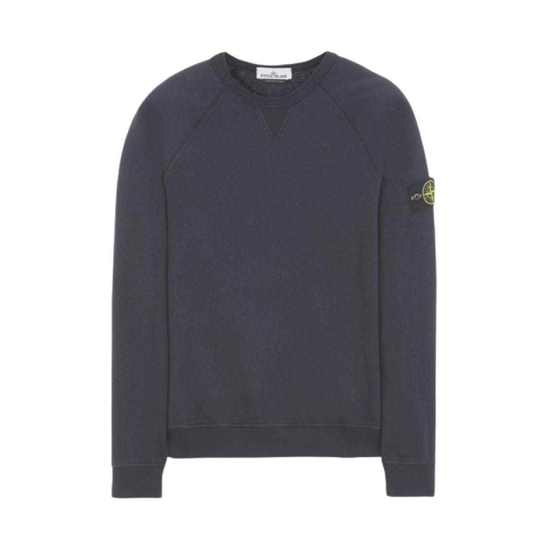 스톤 아일랜드 66360 올드 트리트먼트 크루넥 스웨트셔츠 네이비 블루 - 23SS(Stone Island 66360 Old Treatment Crewneck Sweatshirt Navy Blue - 23SS) - 1