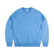 Nike Solo Swoosh Fleece Crew University Blue White - Asia
