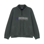 BDNS x Teket Heavy Holiday Fleece Pullover Gray