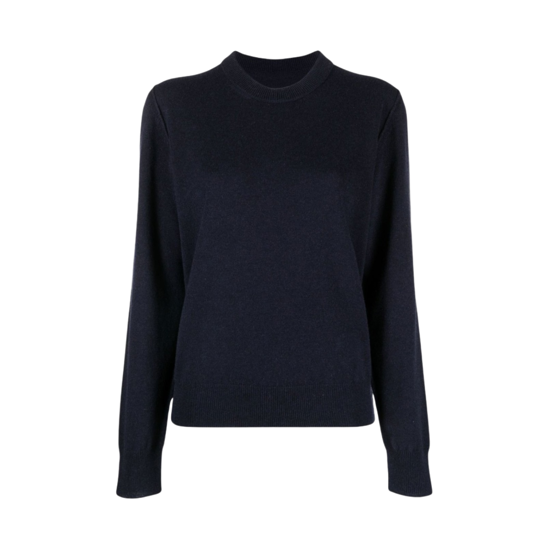 (W) 메종 마르지엘라 에코 캐시미어 스웨터 네이비((W) Maison Margiela Eco Cashmere Sweater Navy) - 1