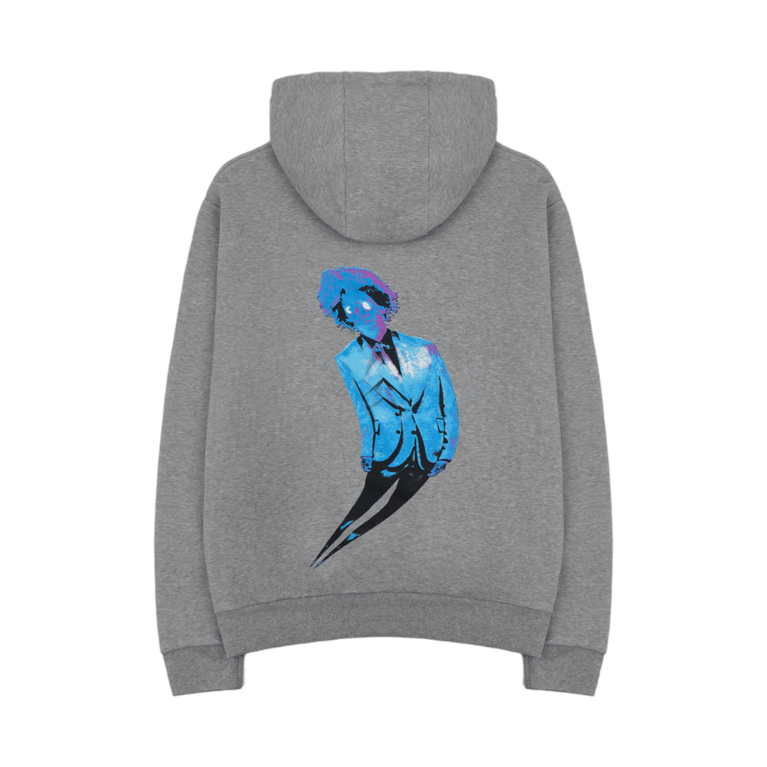 루이비통 네온 워킹 맨 후드 그레이(Louis Vuitton Neon Working Man Hoodie Grey) - 2