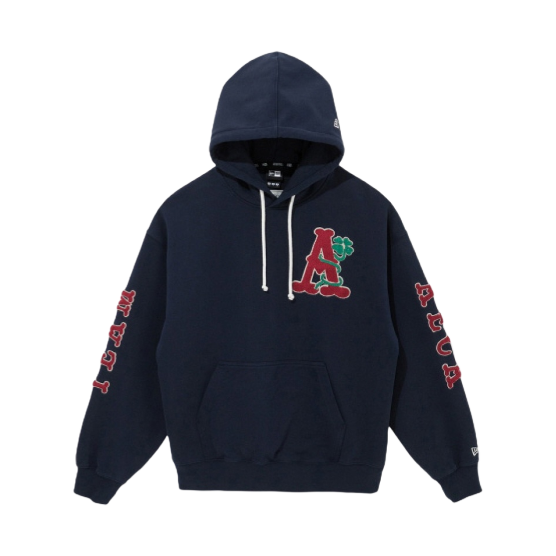 13943632 New Era x Aeca White Symbol Hoodie Midnight Navy