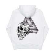 Palace Tri-Crusher Hood White - 20FW