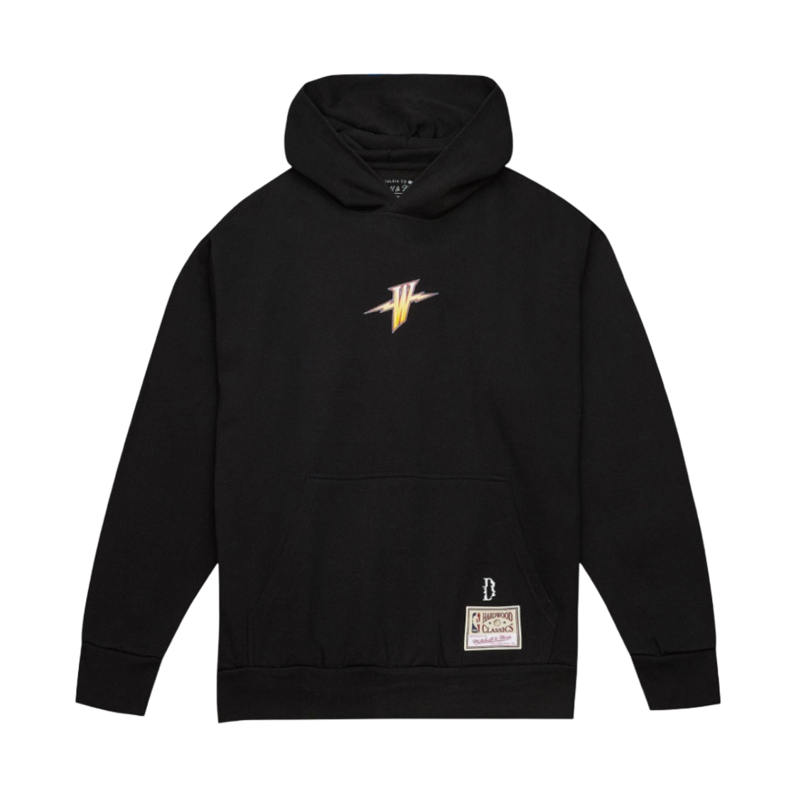 미첼앤네스 x 슈가 글리치 후드 골든 스테이트 워리어스 블랙(Mitchell & Ness x Suga Glitch Hoodie Golden State Warriors Black) - 2