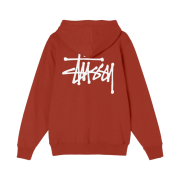 Stussy Basic Stussy Hoodie Brick 2021