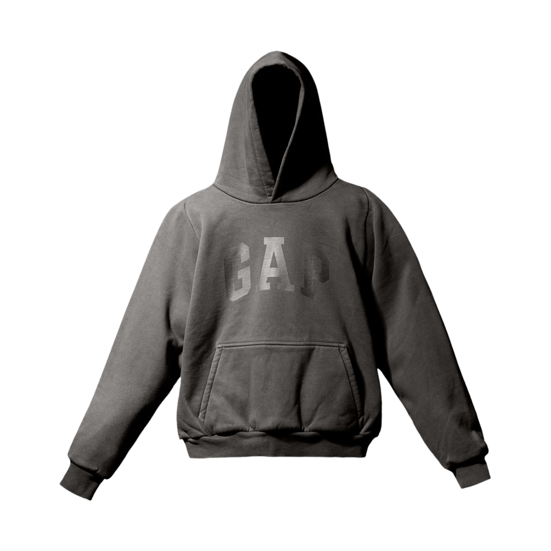 이지 갭 엔지니어드 바이 발렌시아가 도브 슈렁큰 후드 그레이(Yeezy Gap Engineered By Balenciaga Dove Shrunken Hoodie Gray)