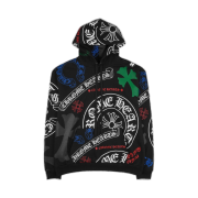 Chrome Hearts Stencil Hoodie Black