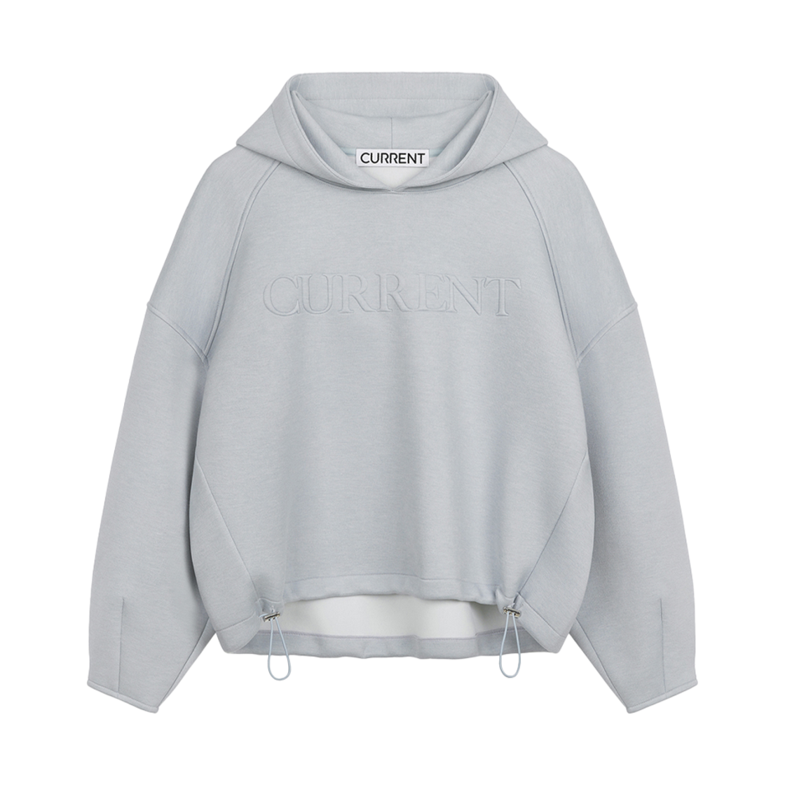 CMSFCTLW01EBKA Current Neoplan Logo Embossed Hoodie Gray