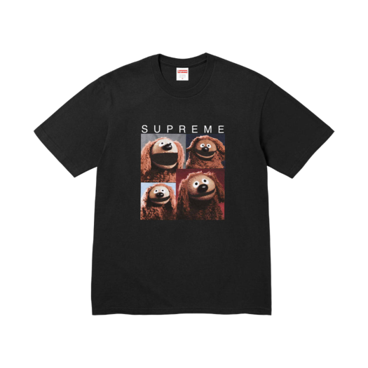 슈프림 롤프 티셔츠 블랙 - 24SS
