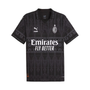 Puma x Pleasures AC Milan 2023/24 Promo Jersey Authentic Black Asphalt (Non Marking Ver.)