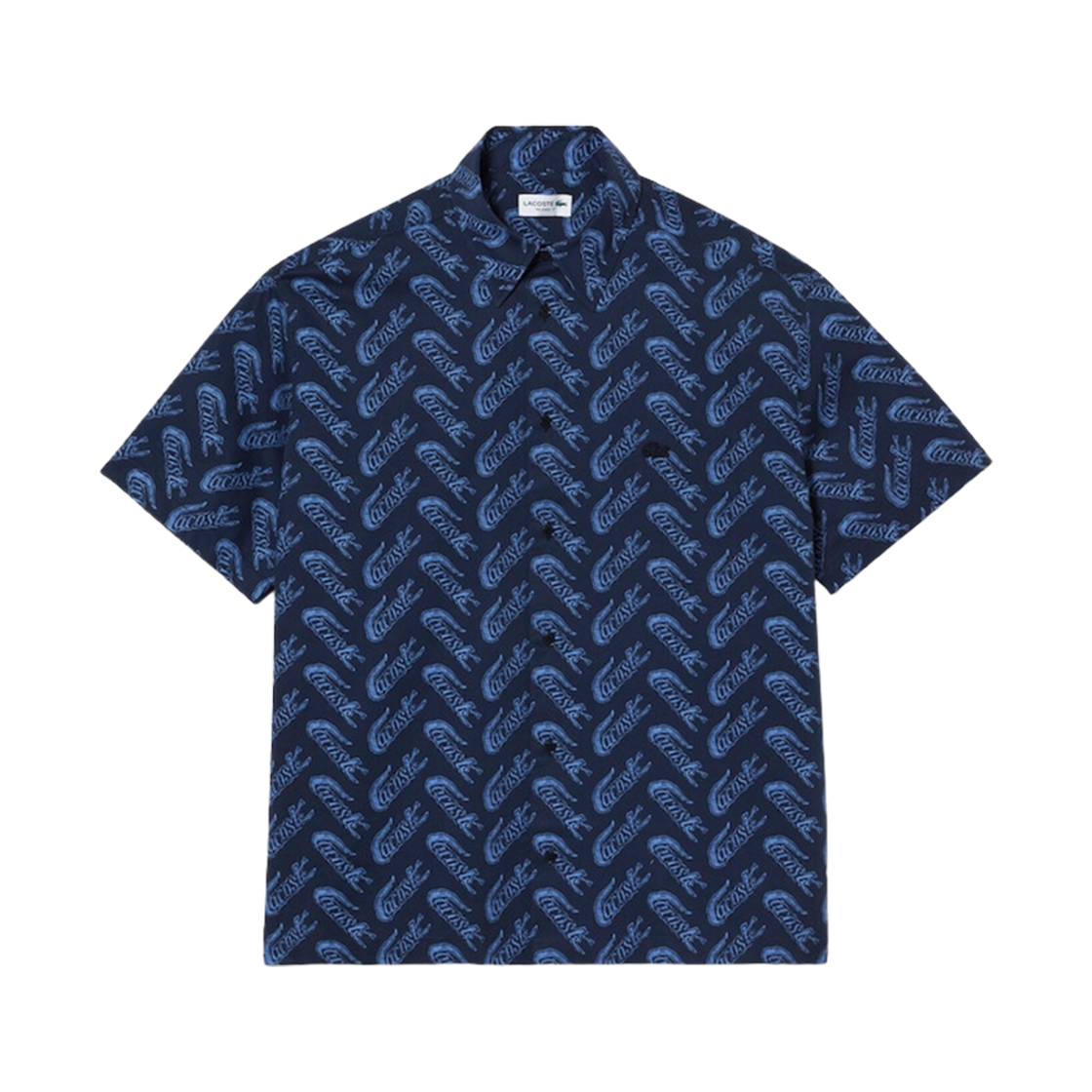 라코스테 썸머 팩 AOP 셔츠 네이비 블루(Lacoste Summer Pack Aop Shirt Navy Blue) - 1