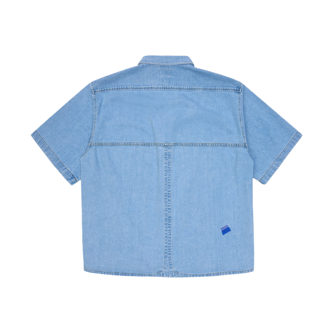 아더에러 하프 슬리브 셔츠 프로덕트 57 라이트 블루(Ader Error Half Sleeve Shirt Product 57 Light Blue) - 2