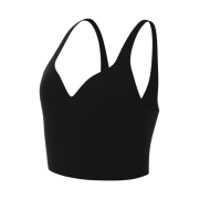 (W) Nike Alate Medium Support Padded Sports Bra Tank Black - Asia