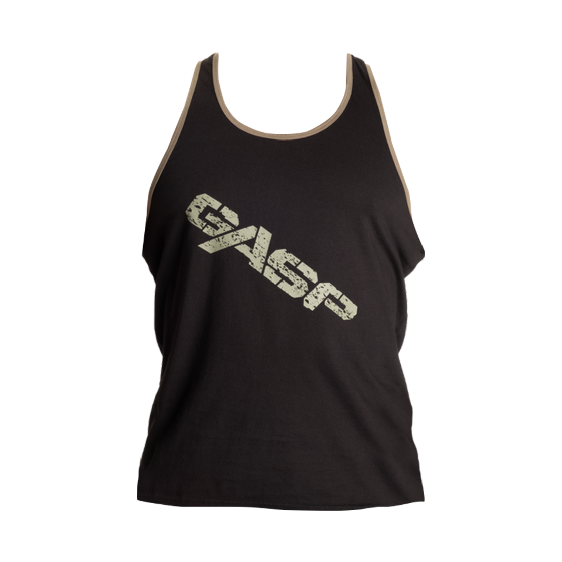 가스프 빈티지 티백 블랙 그린(Gasp Vintage T-Back Black Green)