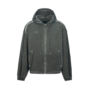 Thug Club Dem Zip-Up Gray