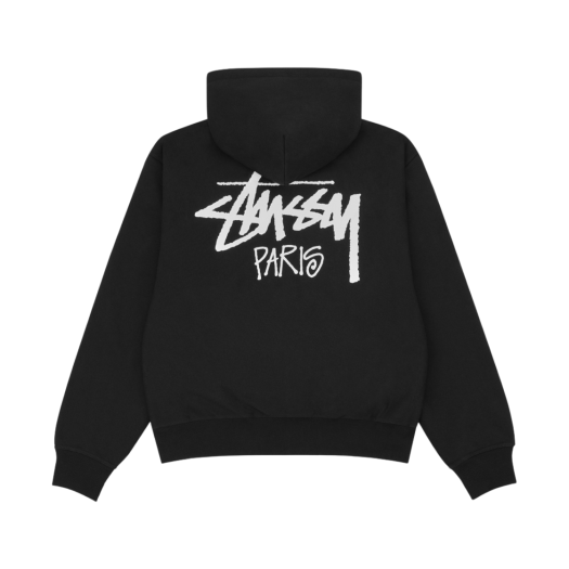 스투시 월드투어 후드 집업 블랙 2024 | Stussy | KREAM
