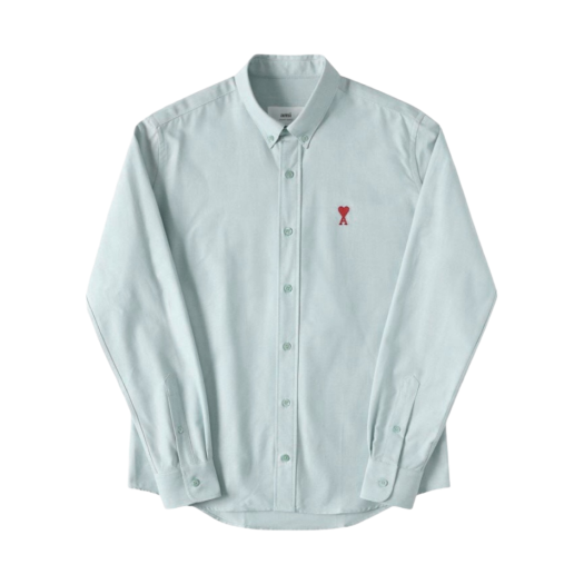 AMI de Coeur Button Down Shirt Pale Green