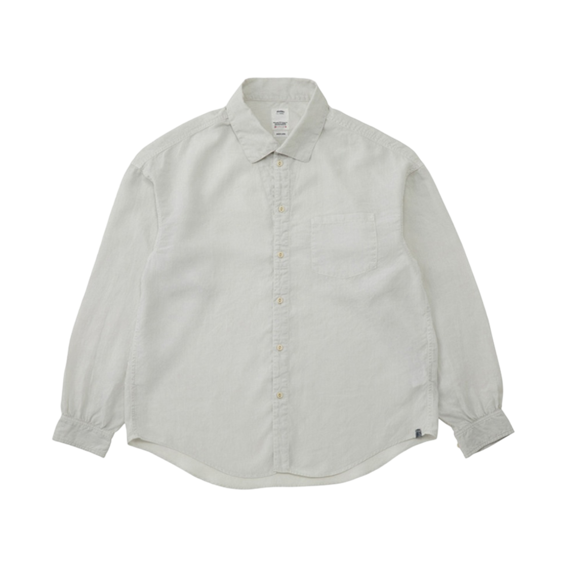 비즈빔 팔머 셔츠 롱슬리브 DMGD 린넨 아이보리 - 23SS(Visvim Palmer Shirt L/S DMGD Linen Ivory - 23SS) - 1
