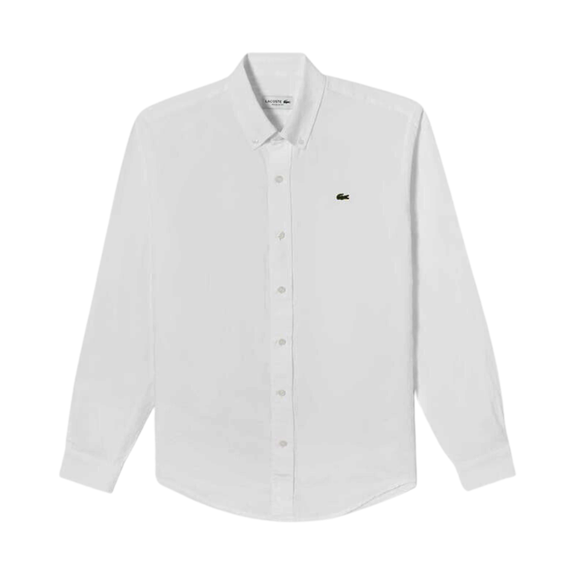 라코스테 솔리드 린넨 셔츠 화이트(Lacoste Solid Linen Shirt White) - 1