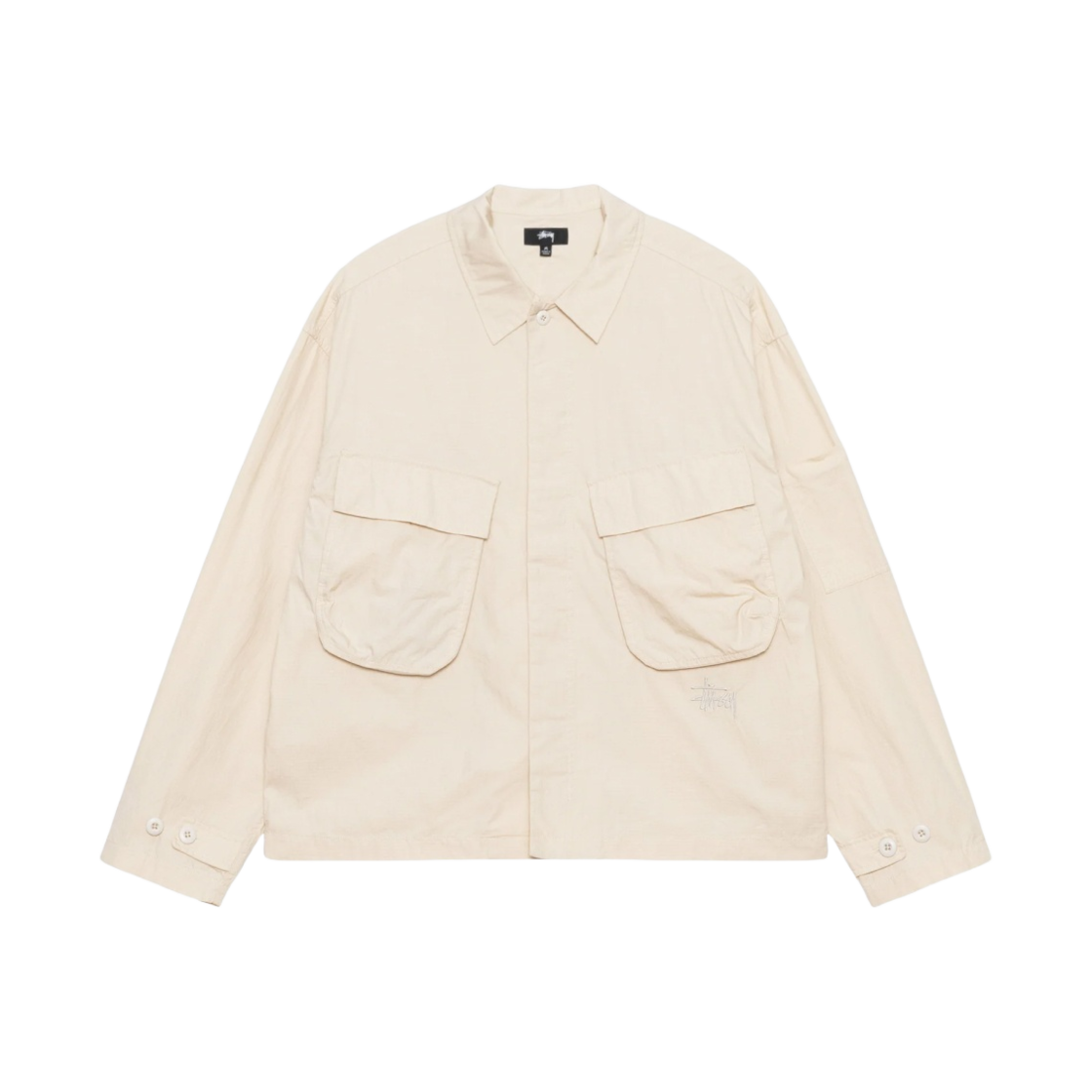 1110321 Stussy Military Overshirt Bone