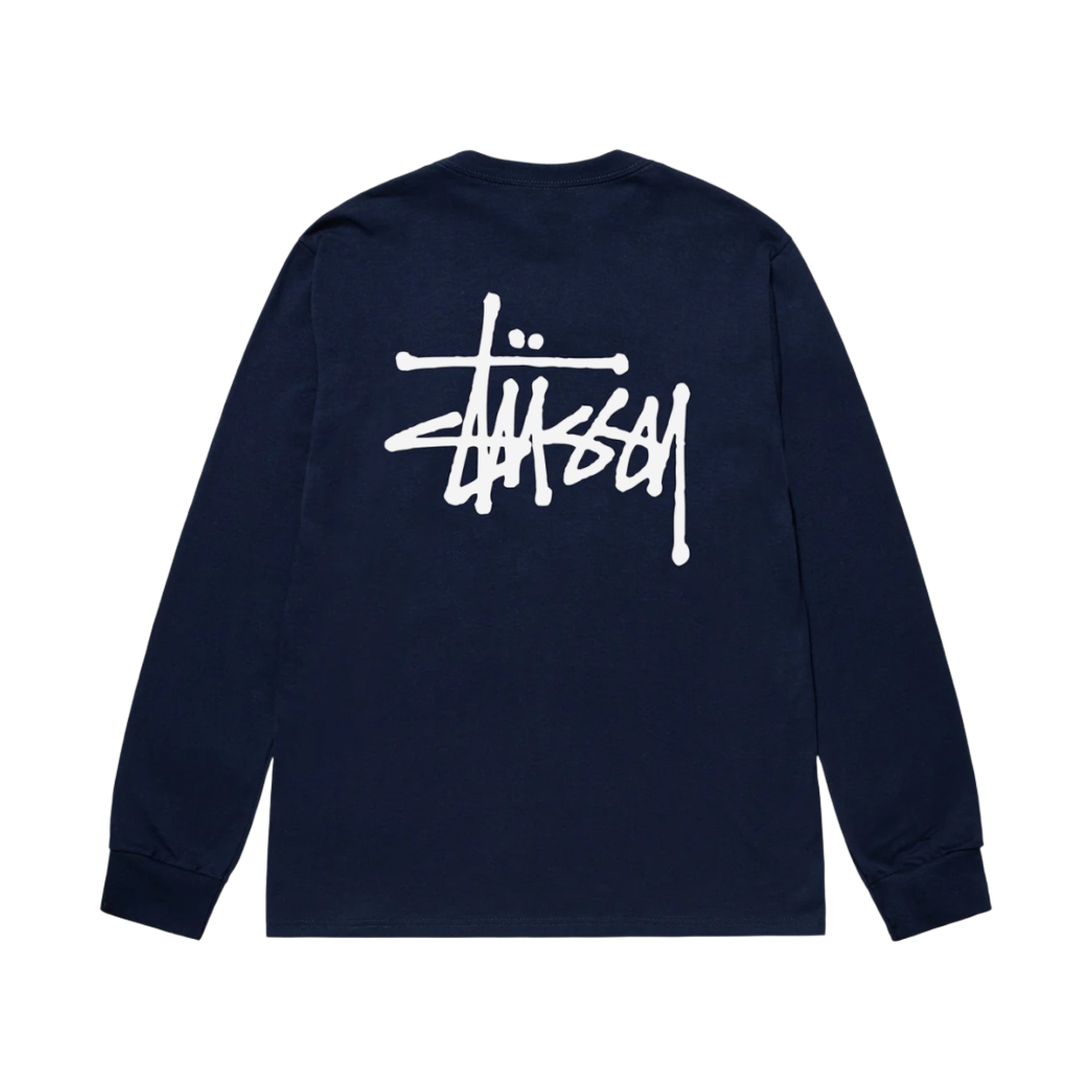 스투시 베이직 스투시 롱슬리브 티셔츠 블랙 | Stussy | KREAM