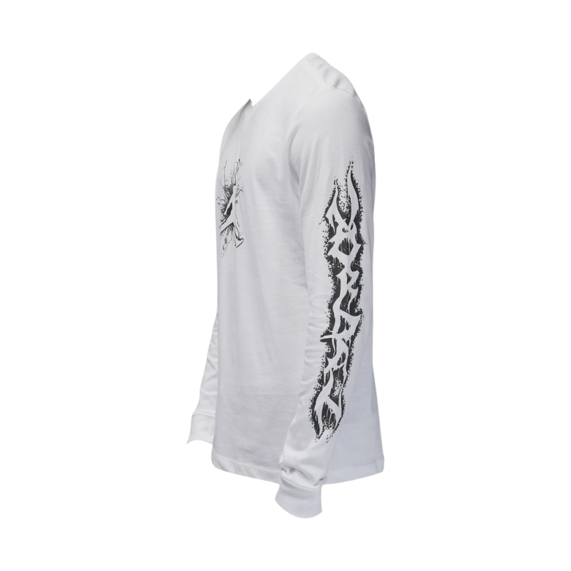 조던 드라이핏 스포츠 그래픽 롱슬리브 티셔츠 화이트 - 아시아(Jordan Dri-FIT Sport Graphic Long-Sleeve T-Shirt White - Asia) - 2