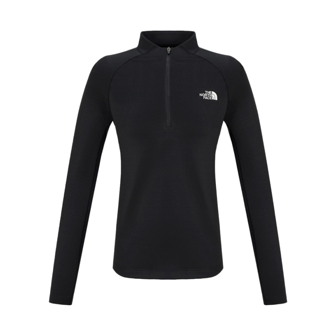 NT7LQ84A (W) The North Face Summit Base L/S Zip T-Shirt Black
