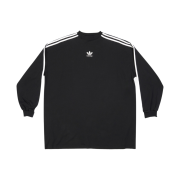 Balenciaga x Adidas Oversized Long Sleeve T-Shirt Black