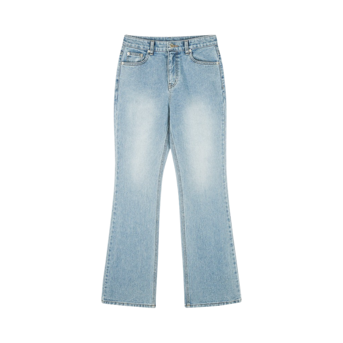 해브레스 우먼 젬마 부츠컷 진 라이트블루(Haveless Women Gemma Boots Cut Jeans Light Blue)