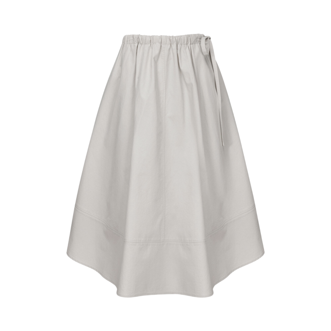 NEW4AS833 (W) On&On Gather Style Flared Skirt Sand