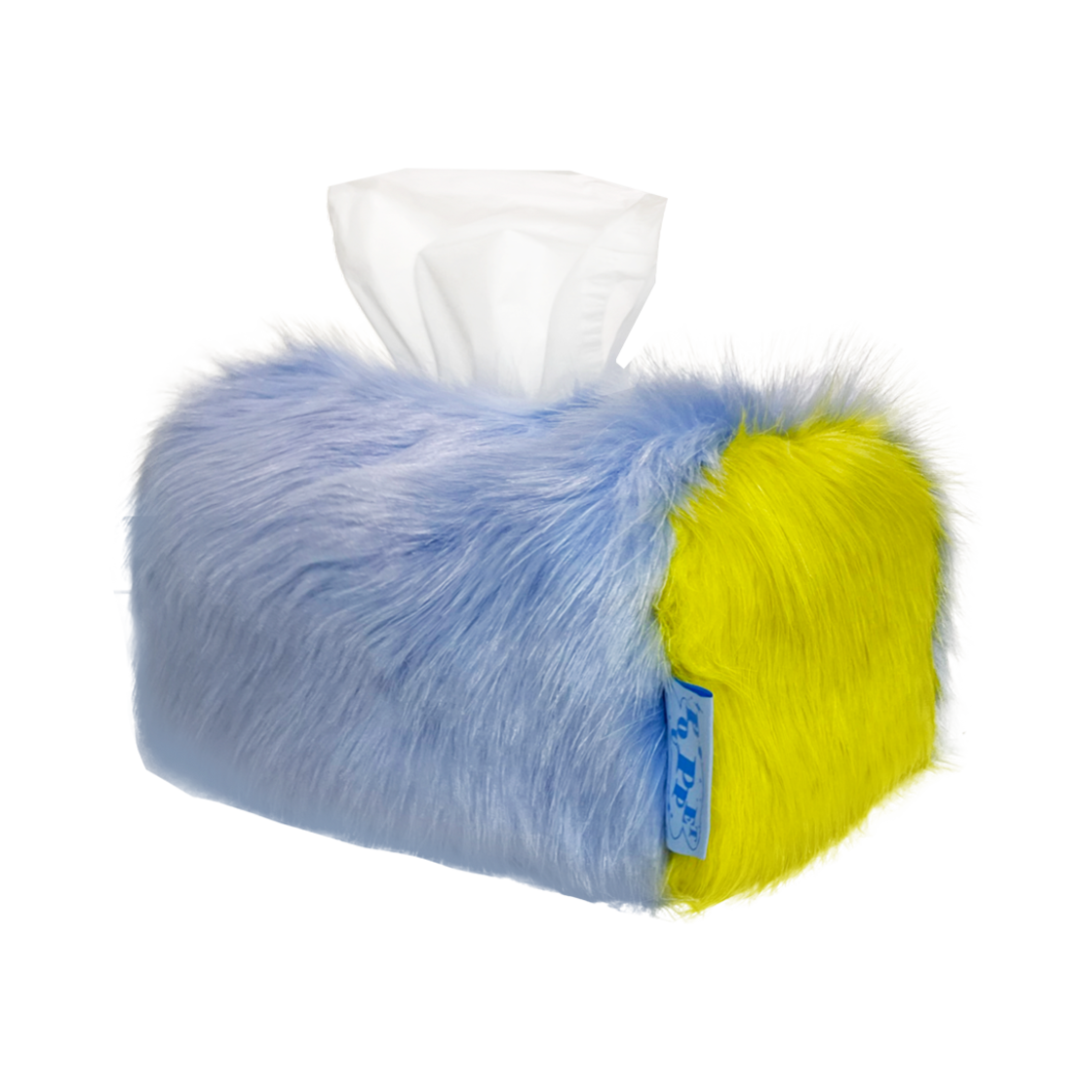 [3% 적립] 푸펫 퍼펫 티슈 케이스 컬러블럭 A([3% 적립] POUPPET Fur-ppet Tissue Case Color Block A)