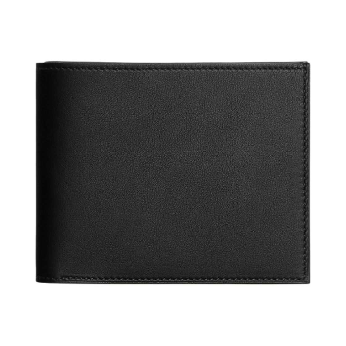 H084203CAAC Hermes Citizen Twill Compact Wallet Swift & Noir Vert Moyen Bleu Saphir