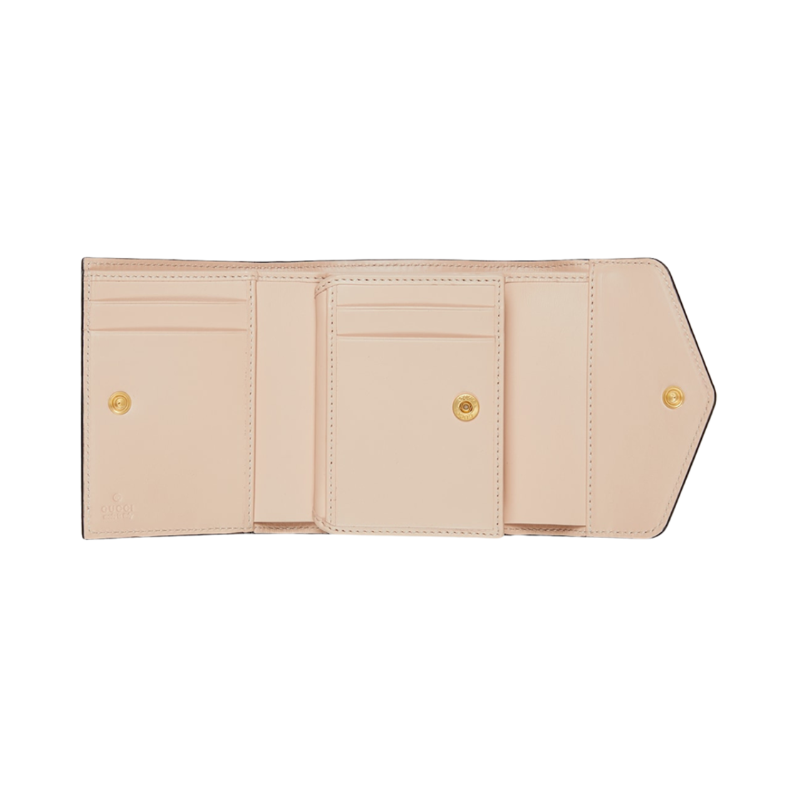 구찌 GG 미디움 지갑 라이트 베이지 레더(Gucci GG Medium Wallet Light Beige Leather) - 3