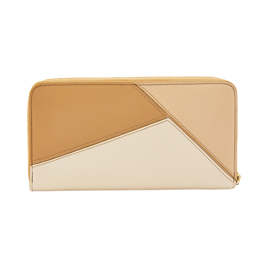 로에베 퍼즐 집 어라운드 월렛 인 클래식 카프스킨 앙고라 더스티 베이지 골드(Loewe Puzzle Zip Around Wallet in Classic Calfskin Angora Dusty Beige Gold) - 2