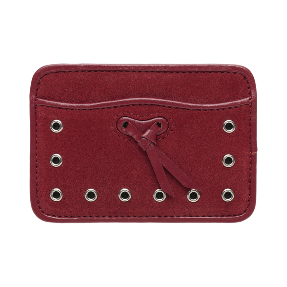 L09D5170905 Le Masque Beans Western Slim Card Wallet Burgundy