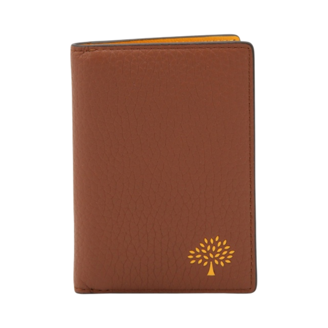 RL7437-736G653 Mulberry Heavy Grain Leather Card Wallet Chestnut