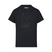 (W) Maison Margiela Numeric Logo T-Shirt Black