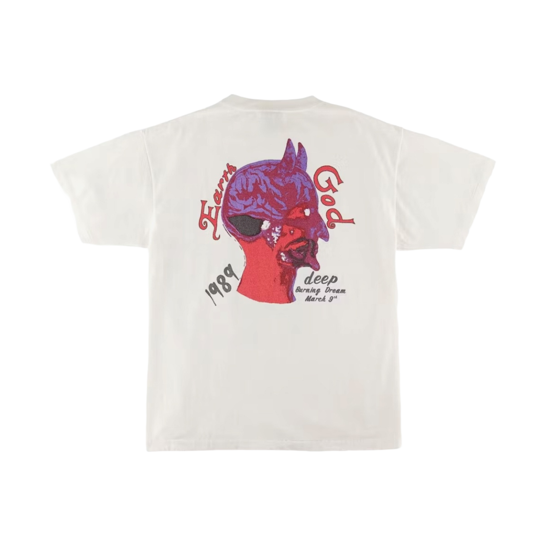 세인트 마이클 스페이스 갓 숏슬리브 티셔츠 화이트 - 23SS(Saint Mxxxxxx Space God S/S T-Shirt White - 23SS) - 2