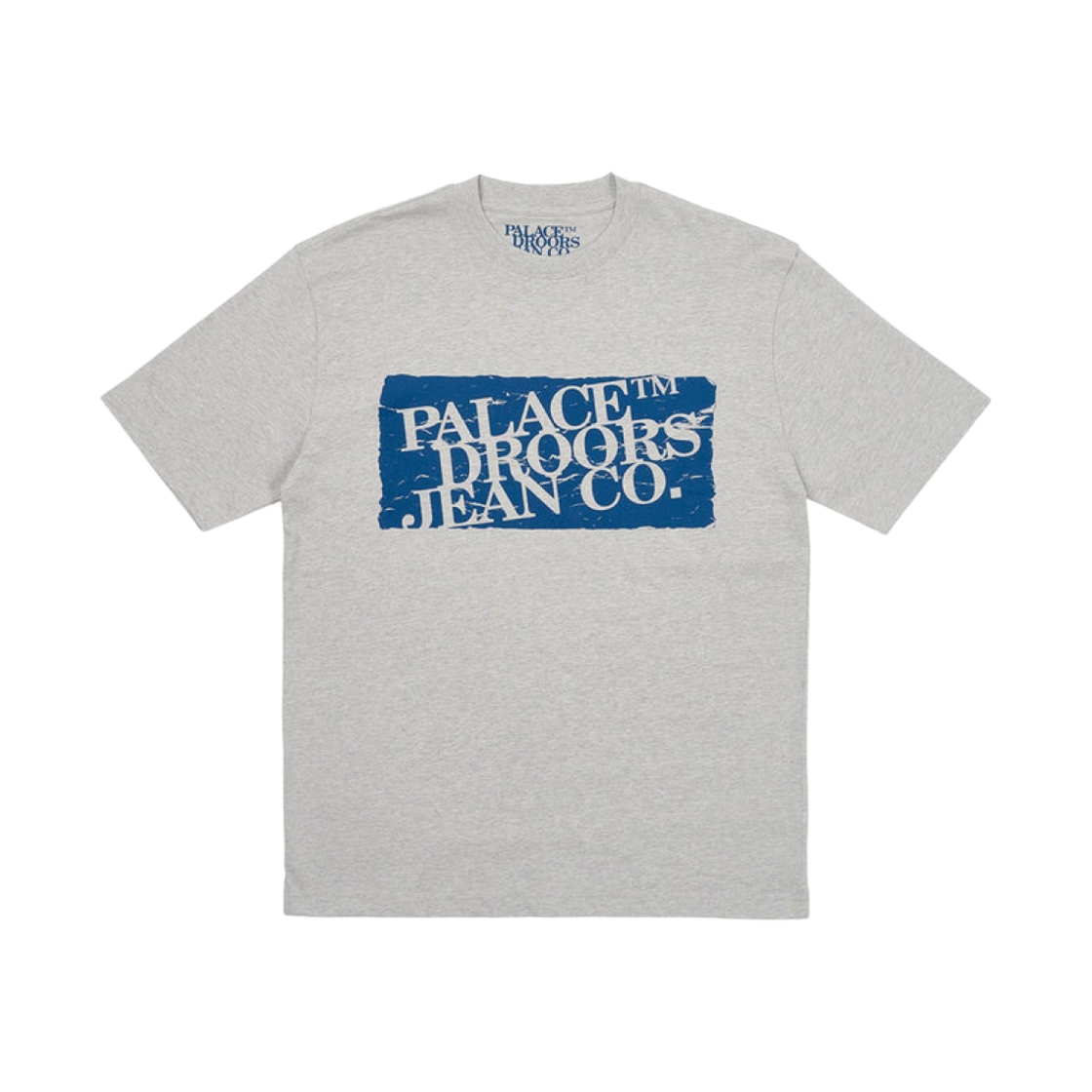 팔라스 x 드로즈 티셔츠 그레이 말 - 23SS(Palace x Droors T-Shirt Grey Marl - 23SS) - 1