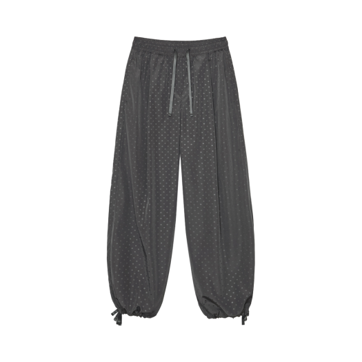 韓国商品/FRITUR Lace Track Pants Purple NEEDLES Track Pants Zipped Straight Taupe x Purple lines