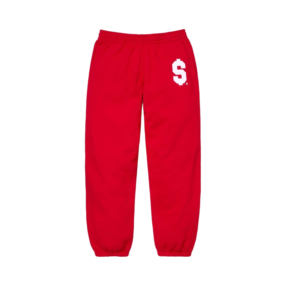 슈프림 $ 스웨트팬츠 레드 - 24SS(Supreme $ Sweatpant Red - 24SS) - 1